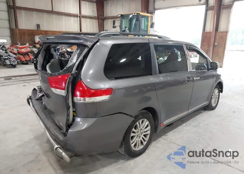 2011 Toyota Sienna Xle V6 из США, поврежденный, VIN 5TDYK3DC0BS063232